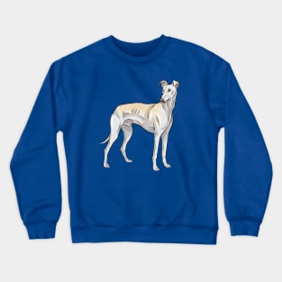 Spanish Galgo Dog |  Spanish Greyhound Crewneck Sweatshirt
